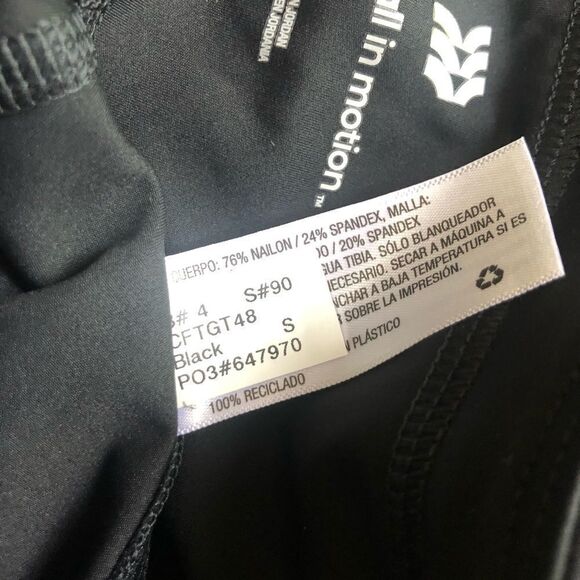 ALL IN MOTION LEGGINGS, Cropped, Black NWT Size S - Picture 4 of 10